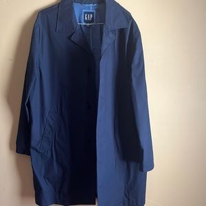 NWOT GAP raincoat, Navy, XL